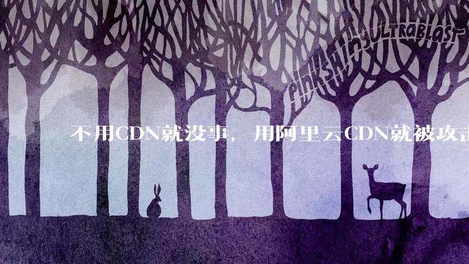 不用CDN就没事，用阿里云CDN就被攻击刷流量，阿里云表示证明不了就要用户买单，如何看到这种行为？