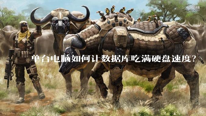 单台电脑如何让数据库吃满硬盘速度？